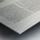 Ancient Egyptian decorative motif. 1888 edition Lornement Polychrome by Albert Racine 1825–1893. Metal print