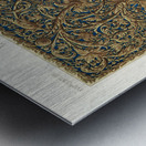 17th Century pattern. 1888 edition Lornement Polychrome by Albert Racine 1825–1893. Metal print