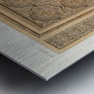 Byzantine pattern. 1888 edition Lornement Polychrome by Albert Racine 1825–1893. Metal print