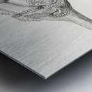 decorative motifs on weapons. 1888 edition Lornement Polychrome by Albert Racine 1825–1893. Metal print