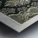 17th Century pattern. 1888 edition Lornement Polychrome by Albert Racine 1825–1893. Metal print