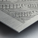 Incised design. 1888 edition Lornement Polychrome by Albert Racine 1825–1893. Metal print