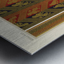 Middle-Ages pattern. 1888 edition Lornement Polychrome by Albert Racine 1825–1893. Metal print