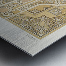 Russian pattern. 1888 edition Lornement Polychrome by Albert Racine 1825–1893. Metal print