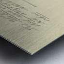 ‘Die Hülle war war die Not und Pein …’ 1931  My Pictures Become Wilder and Wilder By John Elsas Metal print