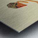 ‘Mit Vielen zu leiden ist nicht schwer …’ 1932  My Pictures Become Wilder and Wilder By John Elsas Metal print