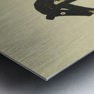 Ungesattelt ist ein Pferd … 1932  My Pictures Become Wilder and Wilder By John Elsas Metal print