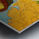 Taking a walk 1900 Illustration by Georges Meunier Metal print