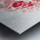 The lovely rhododendron from Edwards Botanical Register 1829-1847  by Sydenham Edwards John Lindley and James Ridgway. Metal print