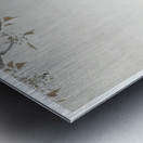 Three pigeons 1900-1930 by Ohara Koson 1877-1945. Metal print