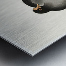 Torii in the snow 1900 - 1910 by Ohara Koson 1877-1945. Metal print