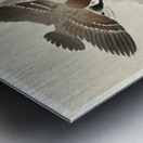 Ring sparrows and insect 1900 - 1936 by Ohara Koson 1877-1945. Metal print