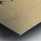 Crows in snow 1900 - 1936 by Ohara Koson 1877-1945. Metal print