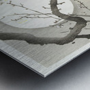 Ducks at full moon 1900 - 1945 by Ohara Koson 1877-1945. Metal print