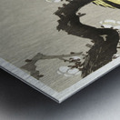 Chinese oriole on plum blossom branch 1900 - 1910 by Ohara Koson 1877-1945. Metal print