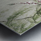 Swallows in flight 1900 - 1930 by Ohara Koson 1877-1945. Metal print