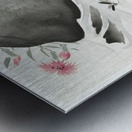 Plants with pink flowers by the river 1877-1945 by Ohara Koson 1877-1945. Impression metal