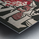 Time and the Hour 1895 poster by Ethel Reed.  Metal print