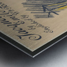 Woman and man 1896 print by Ethel Reed. Metal print