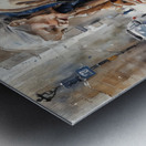 Watercolor  “Deliver Me“  By Bruce Lazarus Metal print