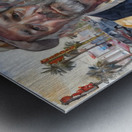 Watercolor You Never Know By Bruce Lazarus Metal print