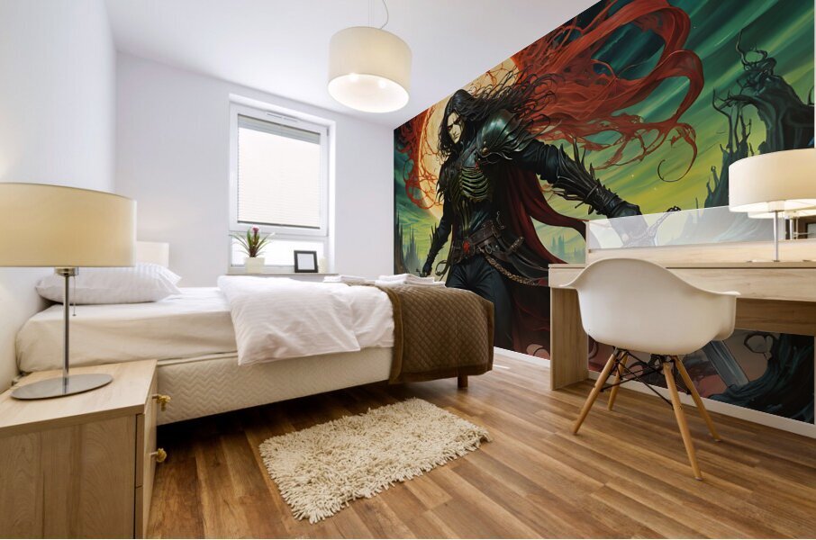 Death Ripper Of Dreams By ISHHISH Mural print