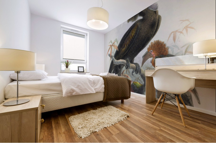 Sphagolobus atratus 1882 Mural print