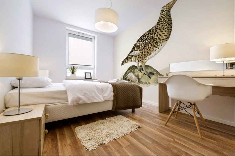 Water pipi ANTHUS SPINOLETTA RUPESTRIS Mural print