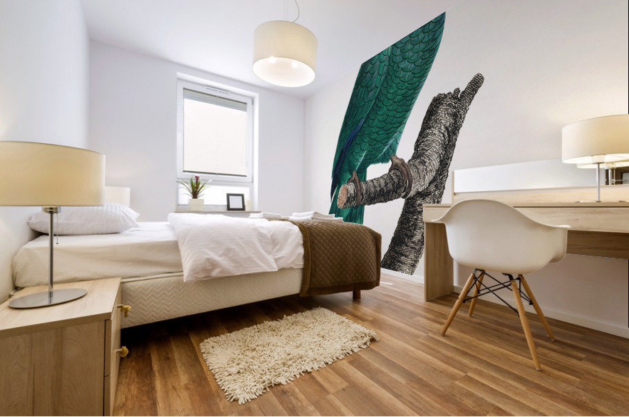 Cuban parrot  Impression murale