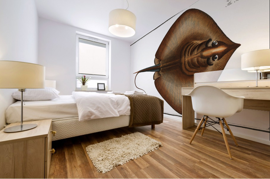 Fire Flaire Raja Pastinaca Mural print