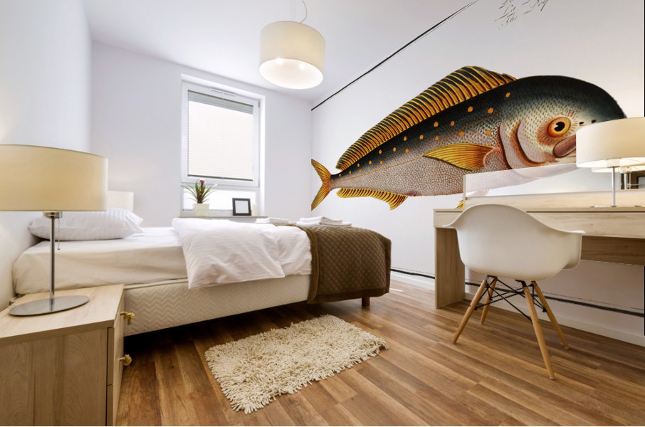 Dolfin Coryphaena Hippurus Mural print