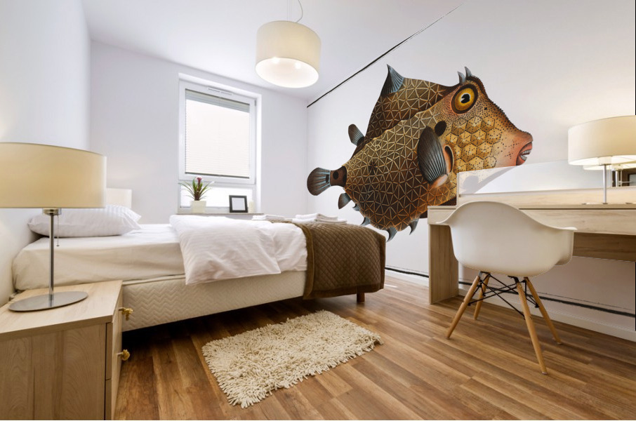 Turret-Porter Ostracion Turritus Mural print