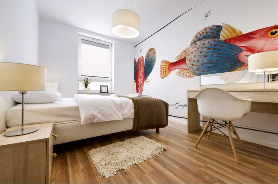 Punctulated Trigla Trigla punctata Mural print