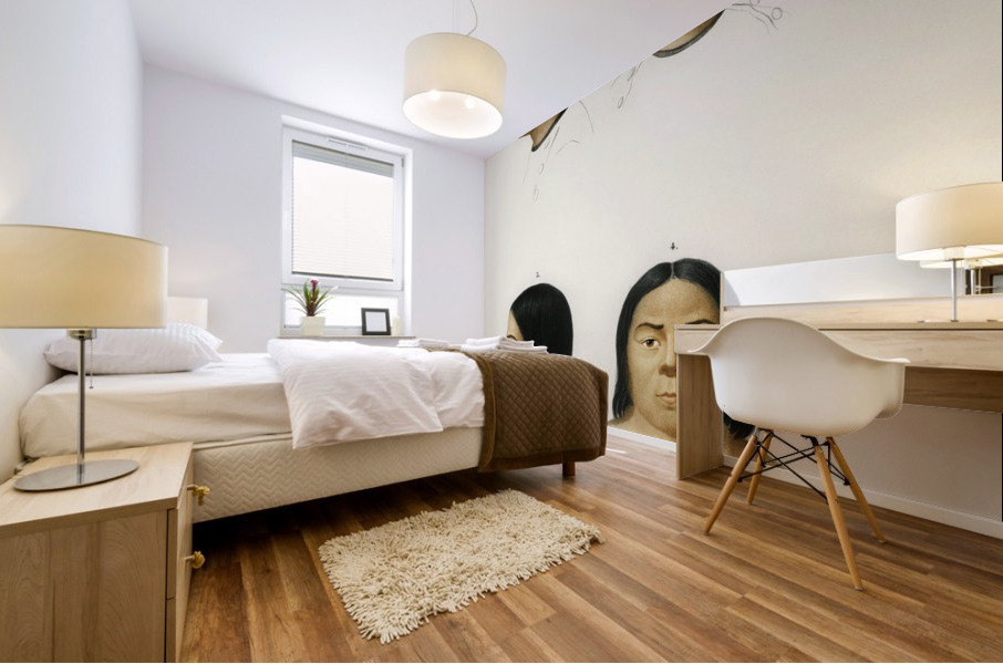 Human race Mural print