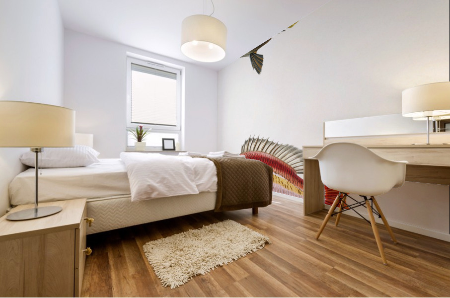 Different types of fishes Mural print