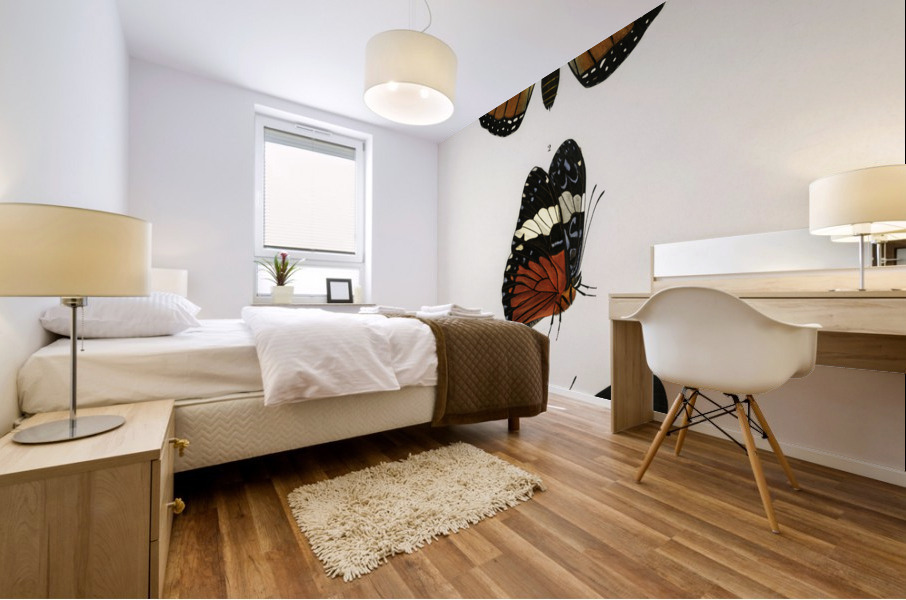 Amphisbaena fuliginosa spotted worm lizard Typhlops lumbricalis blind snakes Vropeltis Philippinus shield tail snakes Mural print