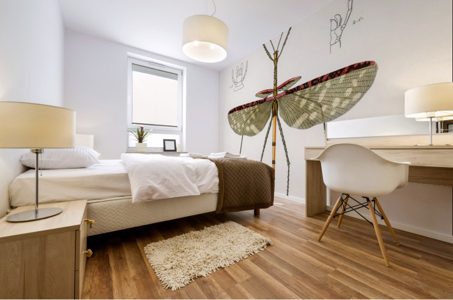 Cyphocrana titan Mural print