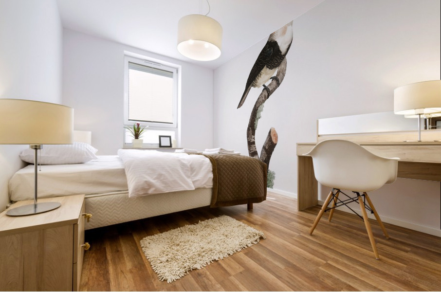 Black-billed Tamatia  Mural print