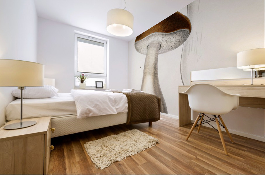 Penny bun Boletus edulis Mural print