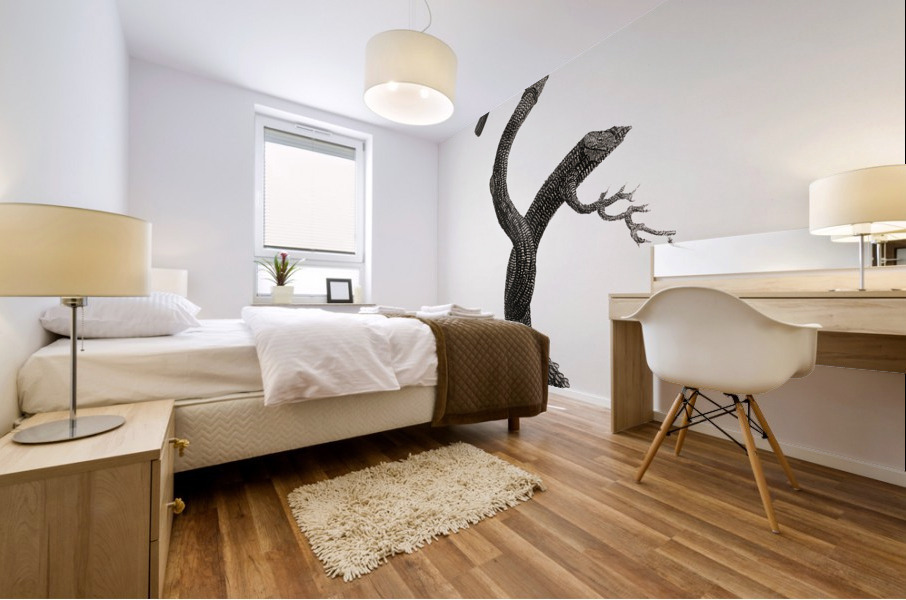 Barbet male  Mural print