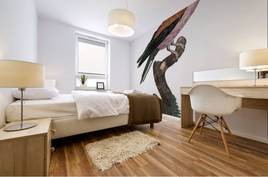 Great violet roller  Mural print