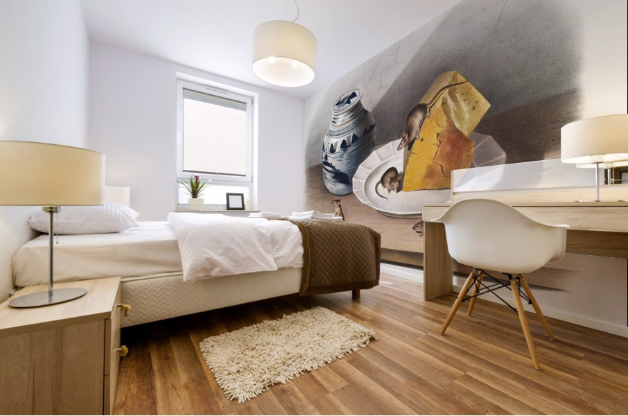 Cotton Rat Arvicola hispidus  Mural print