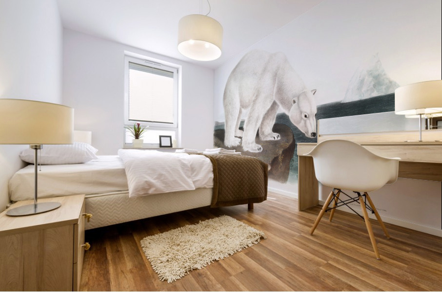 American Beaver Castor fiber Americanus  Mural print