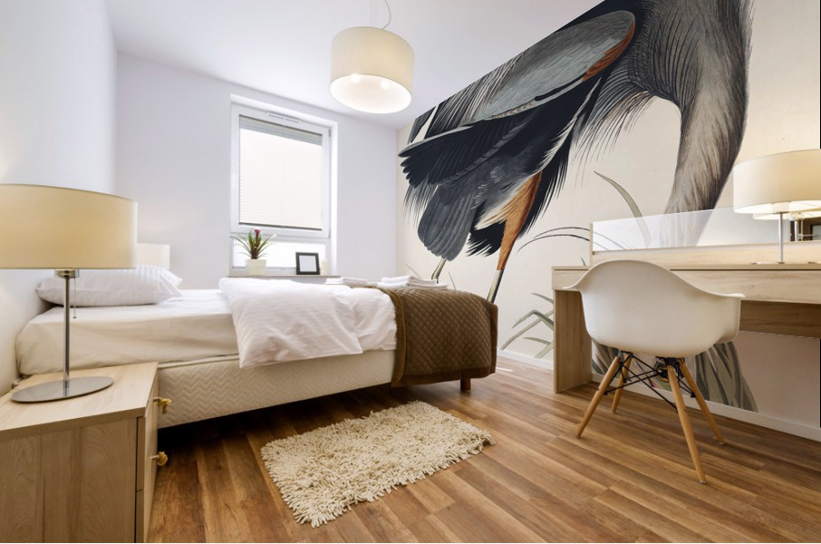 Golden-crowned Thrush Mural print