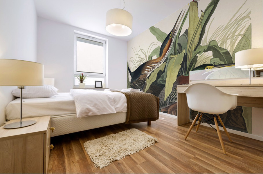 Mango Hummingbird Mural print