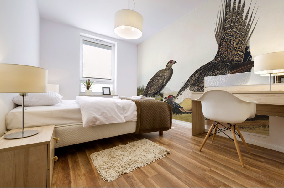 Cock of the Plains Mural print