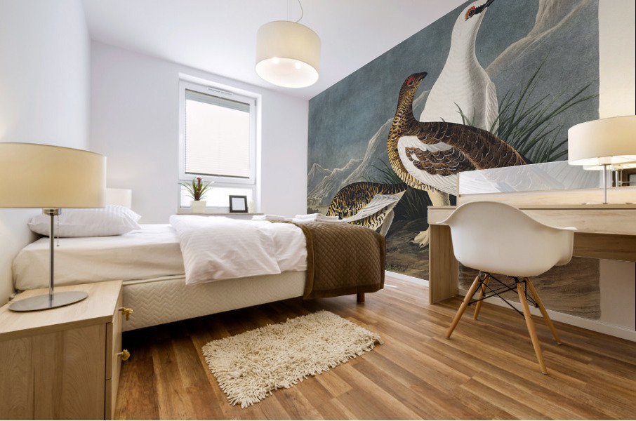 Rock Grous Mural print