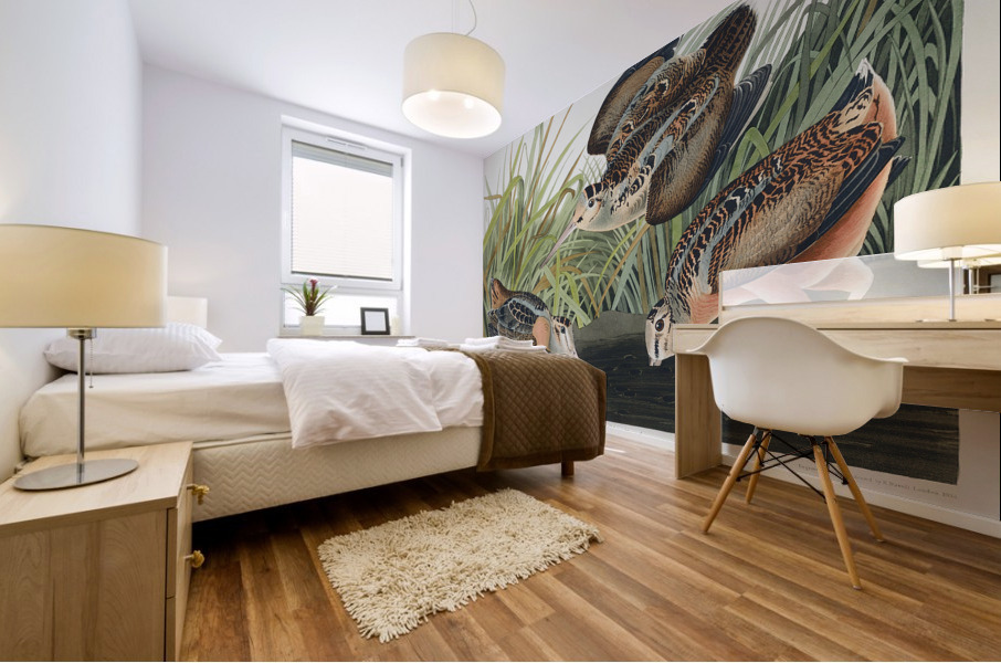 Sanderling Mural print