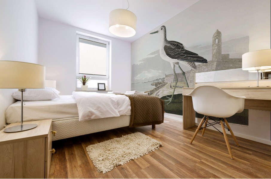 Greenshank Mural print