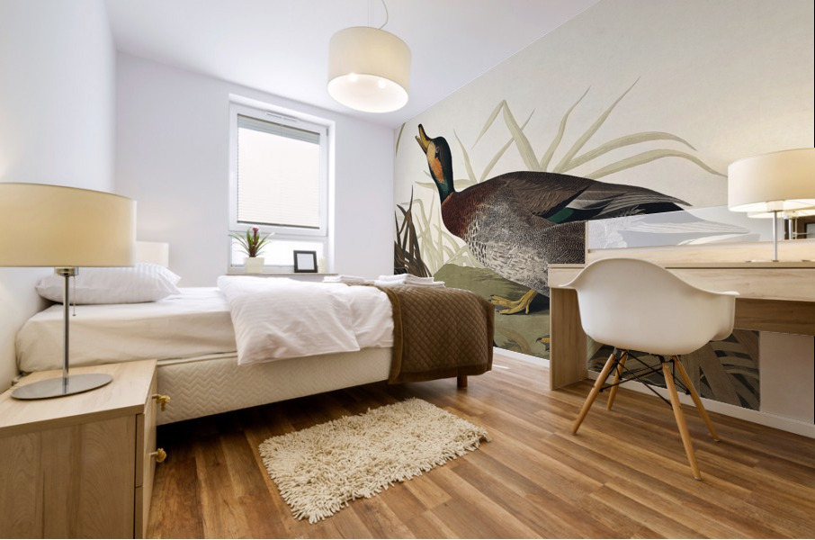 Bemaculated Duck Mural print